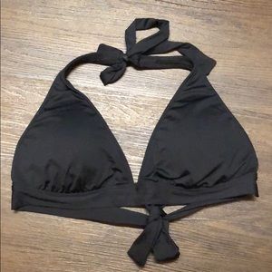 Black Mossimo Halter Bikini Top